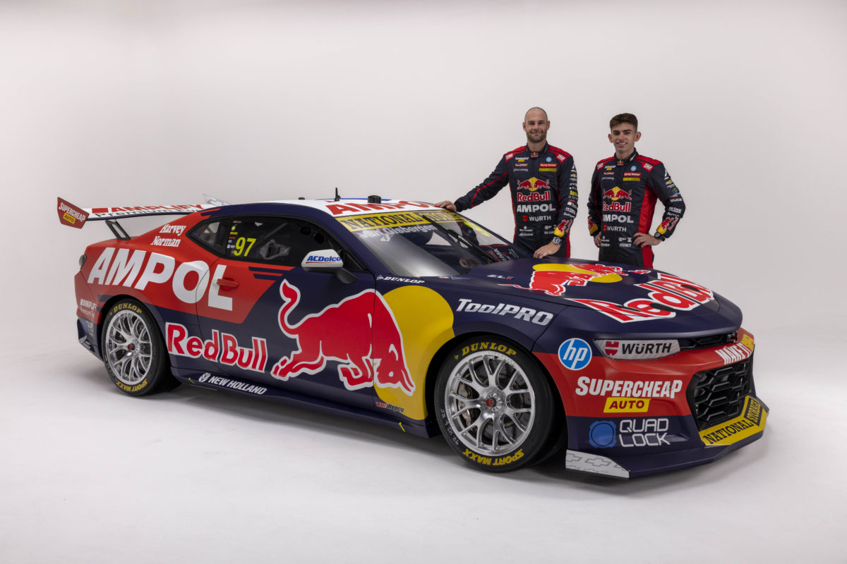 Red Bull Ampol Racing unveils 2023 Supercars Championship livery