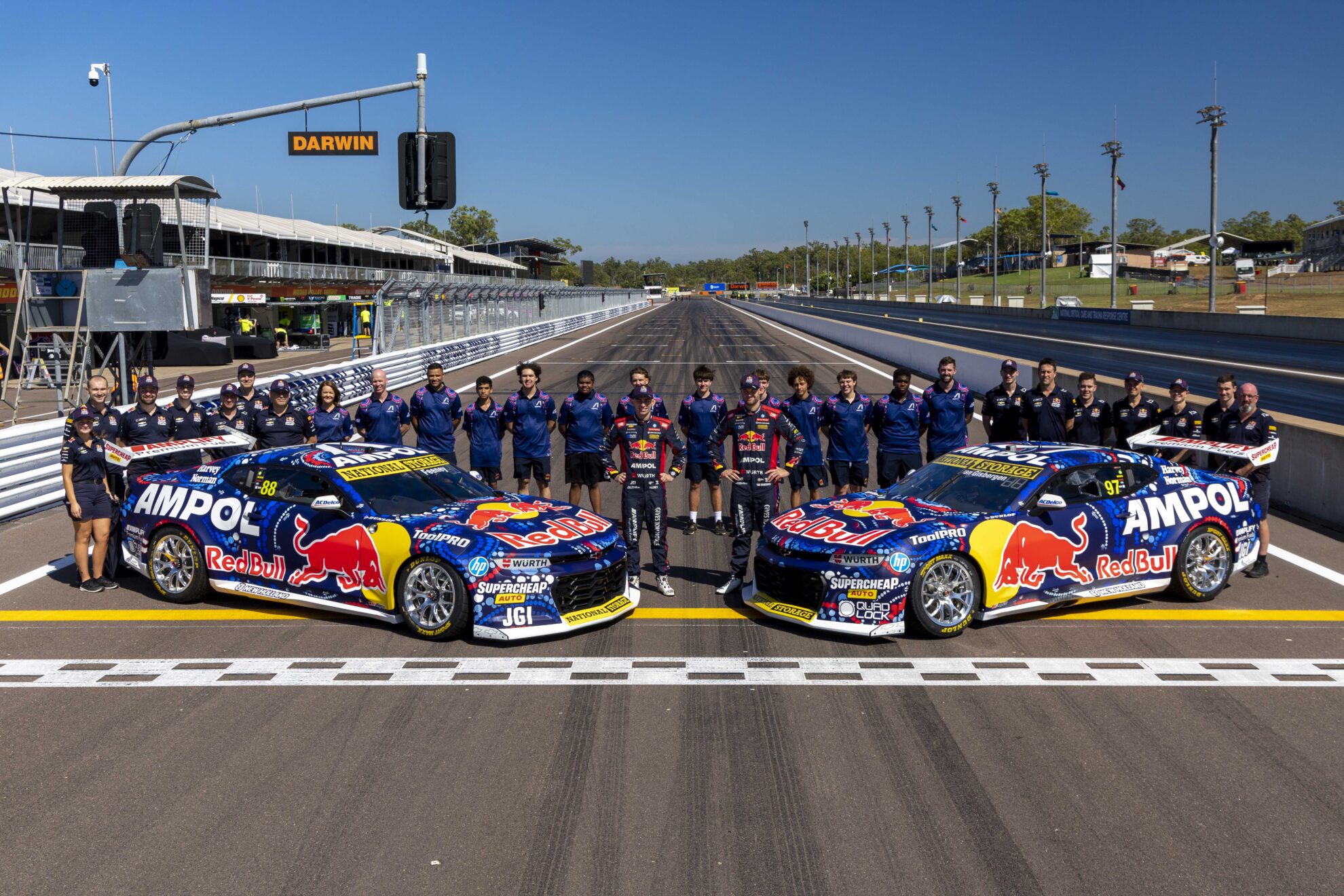 Red Bull Ampol Racing reveal Darwin Indigenous livery