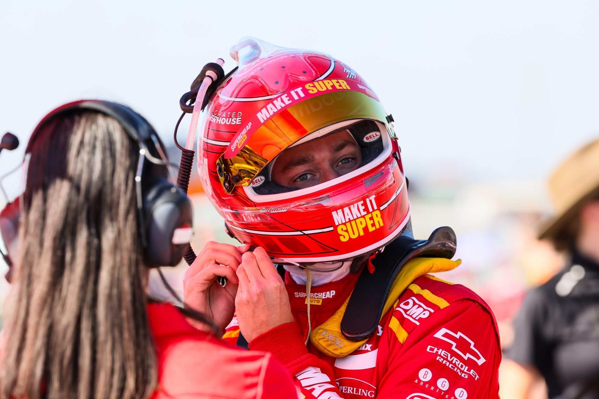 Tough day for Car #888 after sustaining damage during race