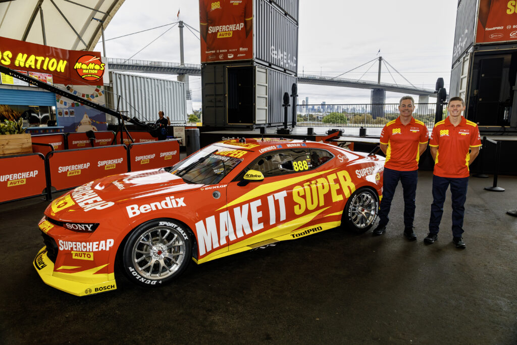 Supercheap Auto Racing launches with striking new livery, commits to