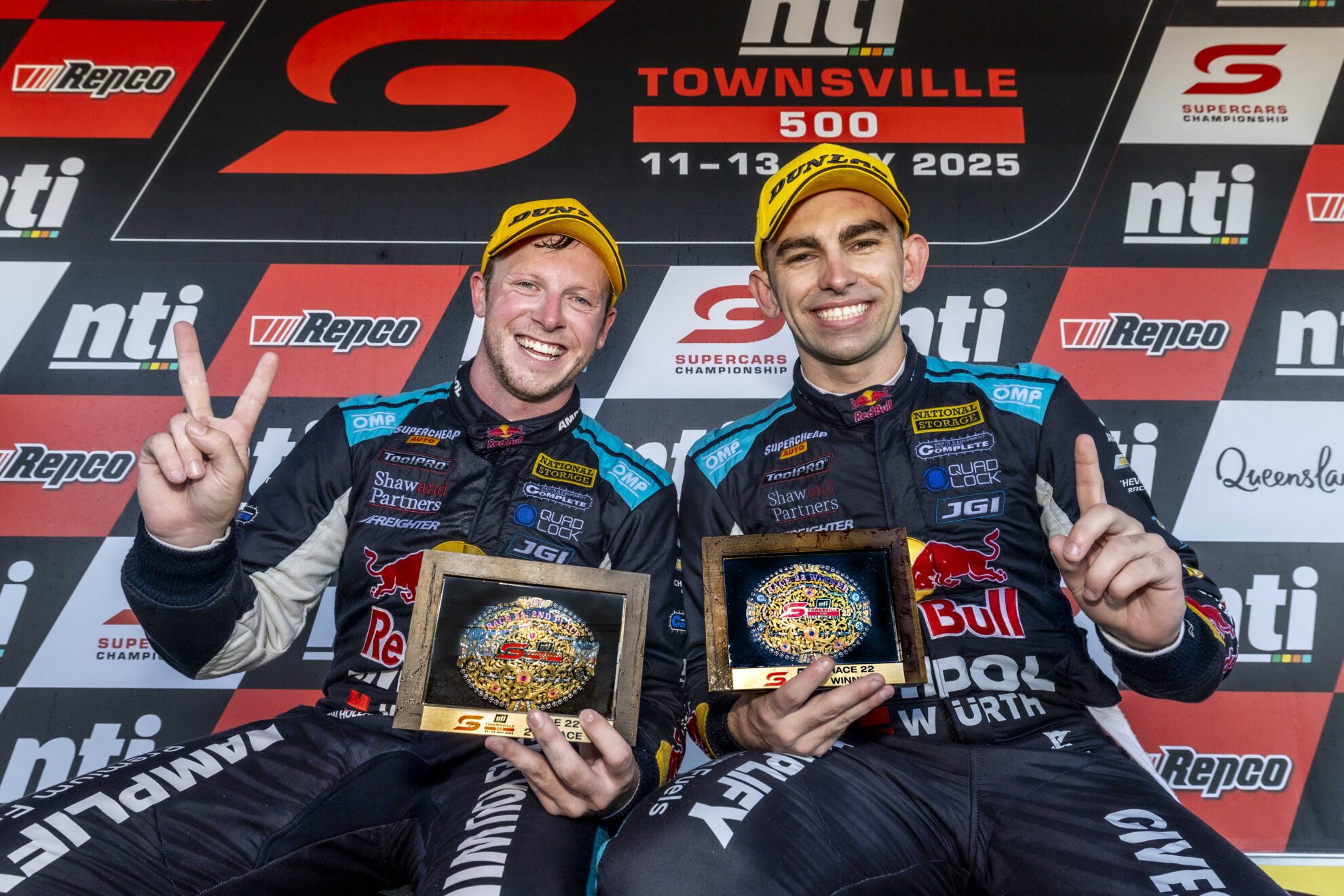 Feeney and Brown Extend with Red Bull Ampol Racing Until End of the ...